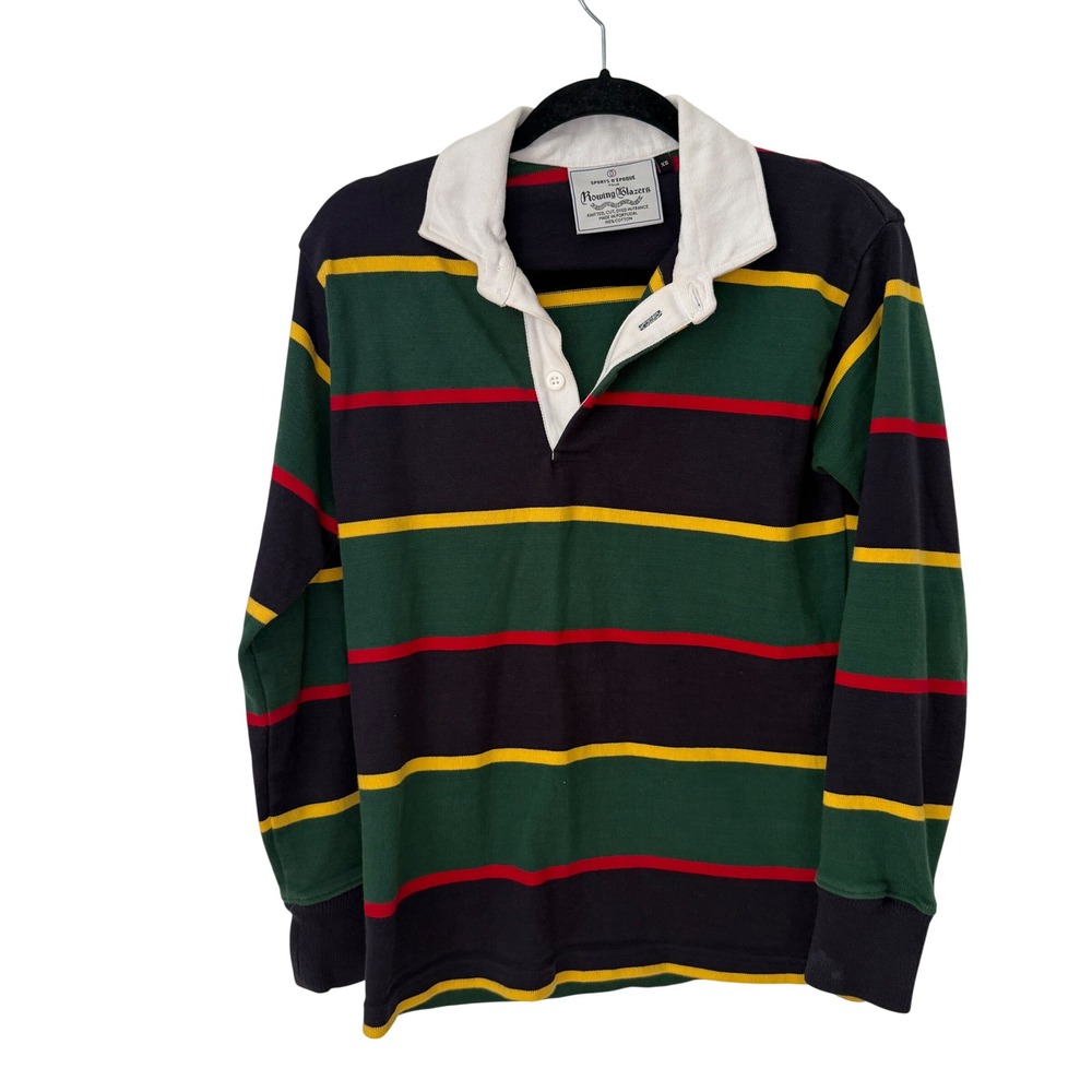 ROwing Blazers Argyll & Sutherland Highlanders rugby shirt striped size XS